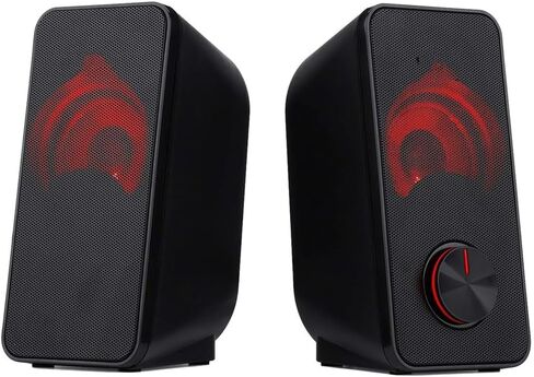 Mameing Speaker 2.0 قناة ستيريو سطح المكتب المكتب للكمبيوتر للكمبيوتر للكمبيوتر كمبيوتر محمول مكبرات الصوت التلفزيونية in Saudi Arabia