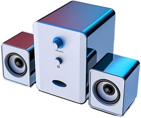 مكبر صوت كمبيوتر سطح المكتب SPECTOP SPENOOFER Wired Mini Speaker SPEAKER 2.1USB مكبر صوت صغير in Saudi Arabia