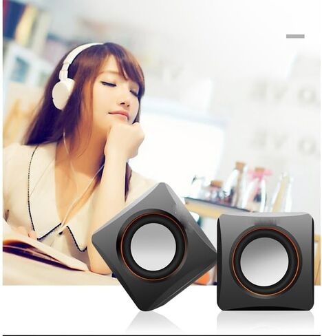 Mini Office Small Speaker Laptop Desktop Computer Speaker with Subwoofer Home Desktop Small Speaker in Saudi Arabia