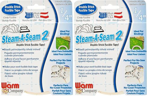 Warm Company Steam-A-Seam 2 Fusible Web-.25inX40yd FOB: MI in Saudi Arabia