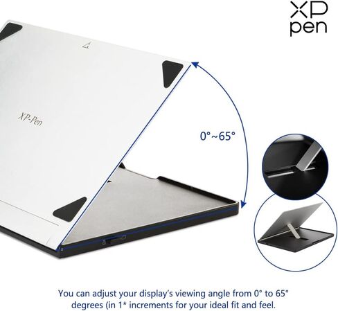 XPPen Artist13.3 Pro V2 Drawing Tablet with Screen, 16384 Pen Pressure, 99% sRGB XP-PEN AC18 Multifunctional Metal Drawing Pen Tablet Stand in Saudi Arabia