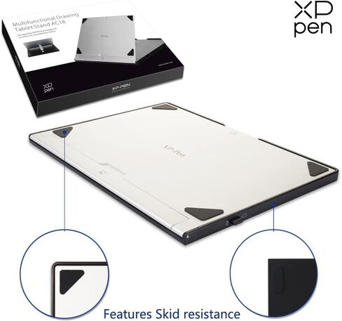 XPPen Artist13.3 Pro V2 Drawing Tablet with Screen, 16384 Pen Pressure, 99% sRGB XP-PEN AC18 Multifunctional Metal Drawing Pen Tablet Stand in Saudi Arabia