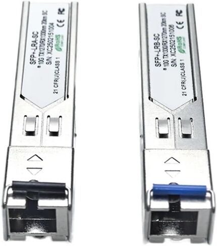 10G SFP+ Bi-Directional Optical Transceiver, 1270/1330nm Wavelength, 20KM Single-Mode Fiber,(4 Pair) in Kuwait