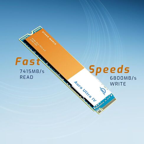 OWC 2TB AURA Ultra IV PCIE 4.0 NVME M.2 2280 SSD Internal Solid State Drive متوافق مع متوافق مع Lenovo Thinkbook 14 G2 14 G3 14 G4 14-IIL 14S Yoga in Saudi Arabia
