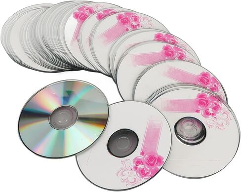 الأقراص CD R فارغة ، 52x سرعة 730 ميجابايت سعة القرص القابل للتسجيل الأقراص المدمجة ، لتخزين الصور الرقمية ، بيانات الموسيقى ، 175 أغنية ، 225 صورة (10pcs) in Saudi Arabia