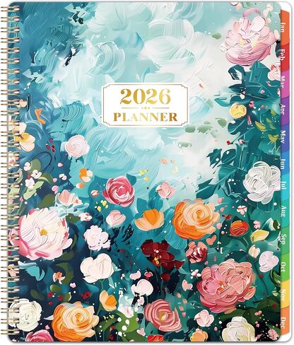 Student Planner 2024-2025 - Weekly & Monthly School Planner from JULY 2024 - JUNE 2025, 9'' x 11'', School Planner with Twin-Wire Binding, Stickers in Saudi Arabia
