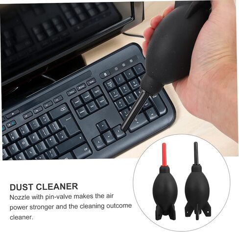2pcs Portable Camera Lens Air Blower for Cleaning Compact Dust Cleaner for DSLR and Computer Equipment Efficient Air Blower High Flow in Saudi Arabia