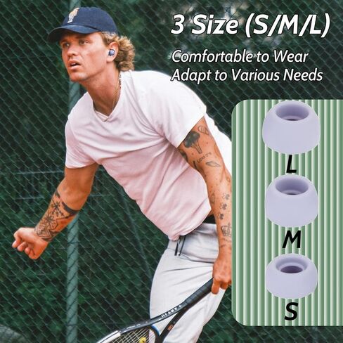 6 Pairs Galaxy Buds Pro Ear Tips, Soft Silicone Washable Ear Tips, Compatible with Galaxy Buds Pro 2021 SM-R190 Earbuds Tips Gels, Fit in Charging Case, Phantom Black in Kuwait