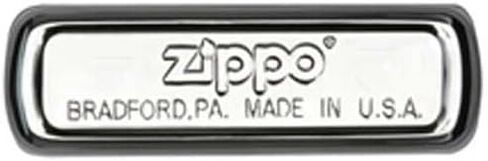 Zippo Lucky Clover Satin Chrome Pocket Lighter in Saudi Arabia
