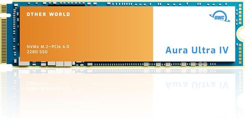 OWC 2TB Aura Ultra IV PCIE 4.0 NVME M.2 2280 SSD محرك الحالة الصلبة الداخلية متوافق مع متوافق مع Dell Optiplex SFF 3060 3080 3090 5055 5060 in Saudi Arabia