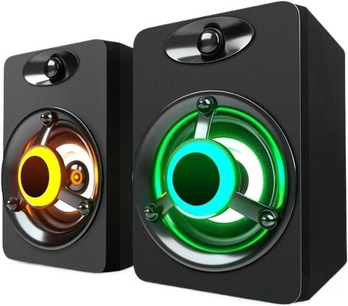جهاز كمبيوتر سطح المكتب Mini Mini Mini Small Speaker Laptop Small Home Home Multimedia Active Impact Speaker (D) in Saudi Arabia