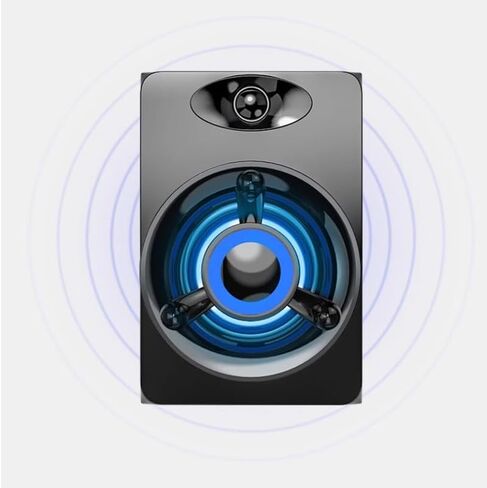 جهاز كمبيوتر سطح المكتب Mini Mini Mini Small Speaker Laptop Small Home Home Multimedia Active Impact Speaker (D) in Saudi Arabia