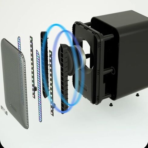 Speaker Desktop Laptop Wired Computer Games Esports Speaker Home Heavy Bass Stereo(D) in Saudi Arabia