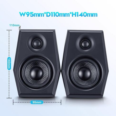 Desktop Computer Speaker Laptop Computer Gaming Multimedia Home Desktop Small Speaker in Saudi Arabia