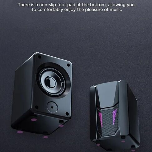 Computer Desktop Luminous Sound Laptop Desktop Computer Mobile Phone Universal Speaker in Saudi Arabia
