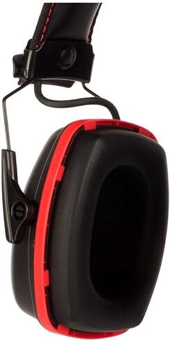 Honeywell Sync Digital AM/FM/MP3 Radio Earmuff (RWS-53012), Red in Saudi Arabia