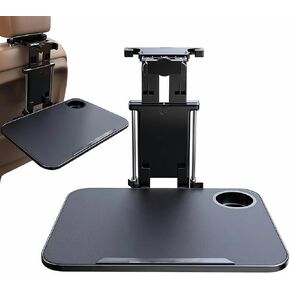 Car Desk for Laptop for Hyundai Tucson L 2019-2021, Foldable Back Seat Tray Table, Multifunctional Tablet Holder Stand, Vehicles Cup Mount Desk Organizer, Car Accessories,Brown-pad Holder in Saudi Arabia