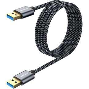 SUNGUY USB 3.0 Cable, 1FT USB Type A Male to Type A Male,5Gbps in Kuwait