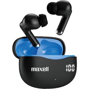 Maxell True Wireless Active Noise Cancellation Earbuds – ANC and ENC Technology – 22 Hours Playtime – Immersive Sound in Saudi Arabia