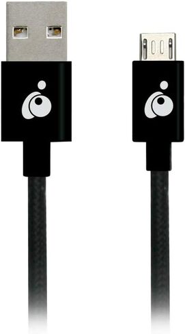 Iogear Charge & Sync Flip Pro ، USB القابل للعكس إلى كابل USB Micro القابل للعكس ، 3.3 قدم ، GAMU01 in Saudi Arabia