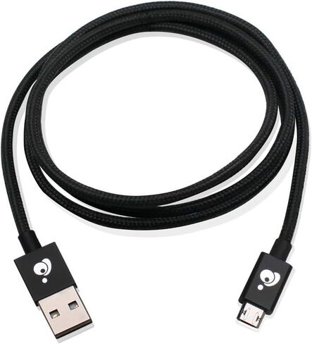 Iogear Charge & Sync Flip Pro ، USB القابل للعكس إلى كابل USB Micro القابل للعكس ، 3.3 قدم ، GAMU01 in Saudi Arabia