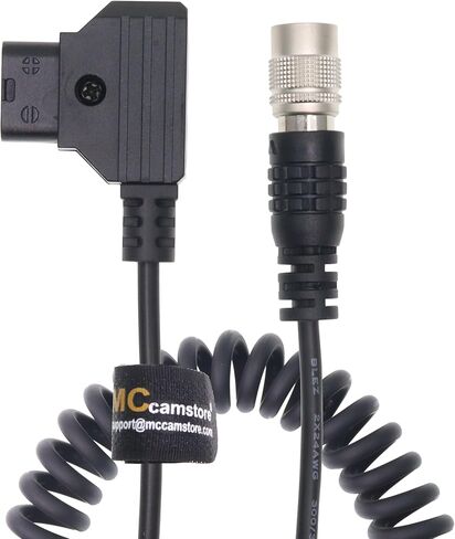 الزاوية اليمنى hirose 4pin ذكر إلى D-tap ل Zoom F4/F8/F8N الأجهزة الصوتية 633/644/688/788T ملفوف ملفوف in Kuwait