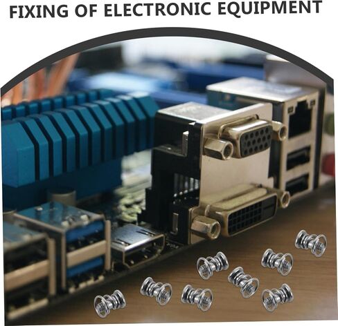 Housoutil 20pcs Robust Spring Screws Gpu Backplate Screw Kit Fan Cooling for Computer Repair in Saudi Arabia