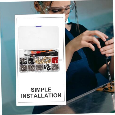 Zerodeko 332PCS Computer Procks Kit لجهاز الكمبيوتر المحمول وسطح المكتب بإصلاحات الاستبدال متعددة الاستخدامات لمحرك الأقراص الصلبة للوحة الأم وصيانة المروحة تشمل الأجهزة in Kuwait