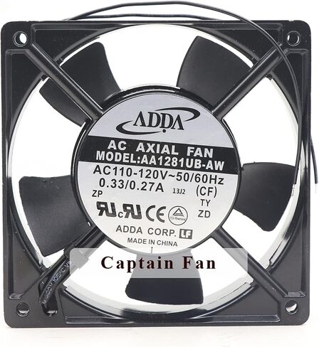 AA1281UB-AW ADDA FAN 12038 120 * 120 * 38MM 110/120VAC 0.33/0.27A 2-WAR in Kuwait