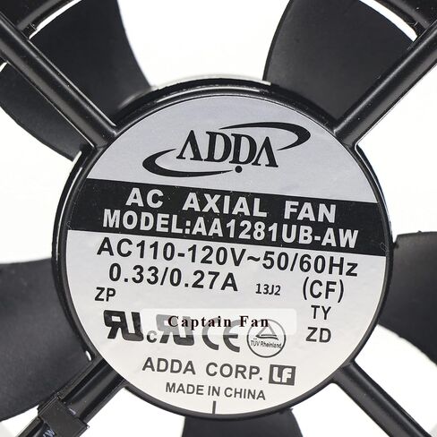 AA1281UB-AW ADDA FAN 12038 120 * 120 * 38MM 110/120VAC 0.33/0.27A 2-WAR in Kuwait