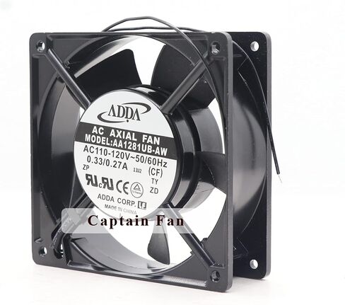 AA1281UB-AW ADDA FAN 12038 120 * 120 * 38MM 110/120VAC 0.33/0.27A 2-WAR in Kuwait