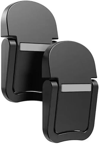 Foldable Laptop Stand Aluminium Alloy Non-Slip Cooling Holder Invisible Universal Notebook Bracket(Gray) in Kuwait