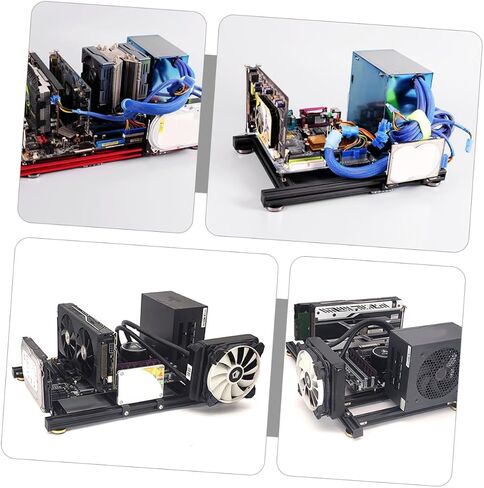 ATX Computer Case Design for Storage Bracket Supports Standard Power Supply ATX Motherboard Efficient Heat Dissipation for Custom Builds in Saudi Arabia