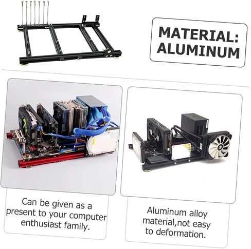 ATX Computer Case Design for Storage Bracket Supports Standard Power Supply ATX Motherboard Efficient Heat Dissipation for Custom Builds in Saudi Arabia