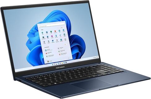 Asus Vivobook 15 جهاز كمبيوتر محمول عالي الأداء باللون الأزرق i5-core حتى 4.2 جيجا هرتز 8 جيجا بايت ذاكرة الوصول العشوائي 256GB SSD 15.6in FHD Web Cam W11 (F1504-متجدد) in Saudi Arabia