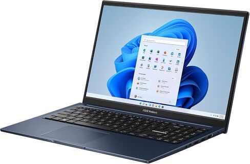 Asus Vivobook 15 جهاز كمبيوتر محمول عالي الأداء باللون الأزرق i5-core حتى 4.2 جيجا هرتز 8 جيجا بايت ذاكرة الوصول العشوائي 256GB SSD 15.6in FHD Web Cam W11 (F1504-متجدد) in Saudi Arabia