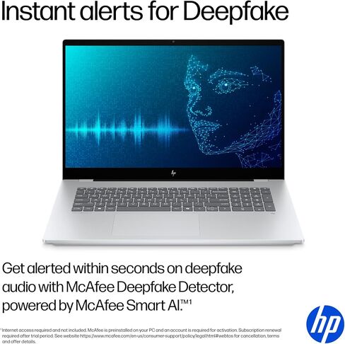 HP OmniBook 7 17.3"(Replace Envy17) Copilot+ AI PC Touchscreen Laptop, GeForce RTX 4050, Intel Evo Core Ultra 7 Series 2 258V(>Ultra 9 185H), Backlit KB, W/512GB PSD&Stylus, Win11 Home(32GB|2TB SSD) in Saudi Arabia