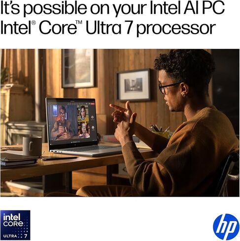 HP OmniBook 7 17.3"(Replace Envy17) Copilot+ AI PC Touchscreen Laptop, GeForce RTX 4050, Intel Evo Core Ultra 7 Series 2 258V(>Ultra 9 185H), Backlit KB, W/512GB PSD&Stylus, Win11 Home(32GB|2TB SSD) in Saudi Arabia