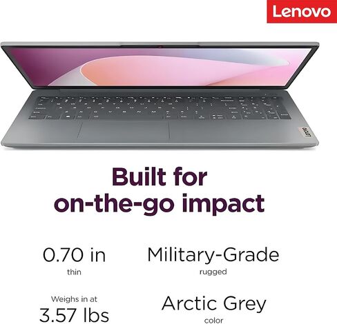Lenovo New IdeaPad Laptop للأعمال والطلاب ، AMD Ryzen 5 5625U (Outperforms I7-1260U) ، 15.6 "FHD TN Anti-Glare Display ، RAM 16GB ، 1TB SSD ، Wi-Fi 6 ، Backleit Keyboard ، Windows 11 Pro ، WOWPC USB in Saudi Arabia