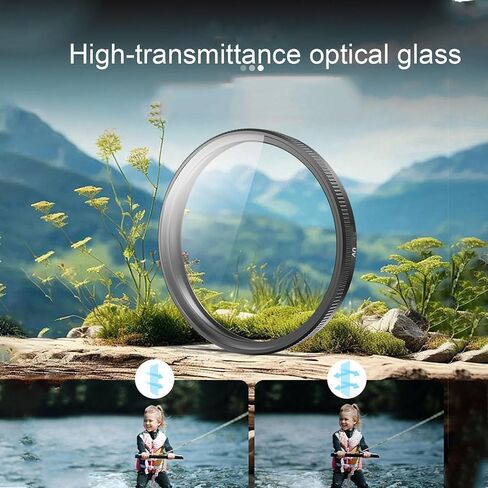 Aramox Ultra Violet و CPL و ND Filter مجموعة لعدسة الكاميرا الإثنية وعدسة HD خفيفة الوزن مع تقنية طبقة مزدوجة وإطار الألمنيوم من الدرجة الأولى in Saudi Arabia