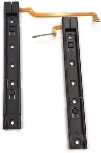 Yanhao [أجزاء ألعاب الفيديو] 1PAIR Original Repart Part Rail Rail Rail With Flex Cable Fix Part for Nintendo Switch OLED Console NS Track [استبدال] (اللون: للتبديل) in Kuwait
