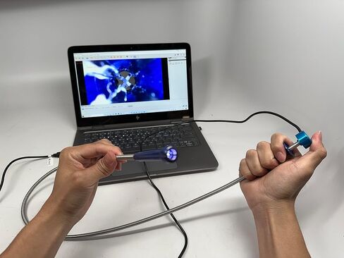 VIVIDIA Visual Grabber 4-CHOP-CLAW ARNEVERING RENTREEDE WATCAP مع كاميرا USB HD مدمجة ومصابيح LED (رأس الكاميرا قطره 15 مم ومسبار طوله 5 أقدام) in Kuwait