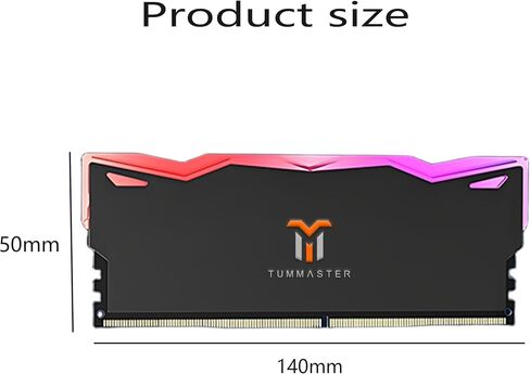5V ArgB Memory RAM Cooler DDR DDR DDROND لـ DIY PC GAME MOD DDR3 DDR4 (متوافق مع ASUS AURA SYNC و GIGABYTE RGB Fusion و MSI Mystic Light Sync) GY-05 (أسود) in Kuwait