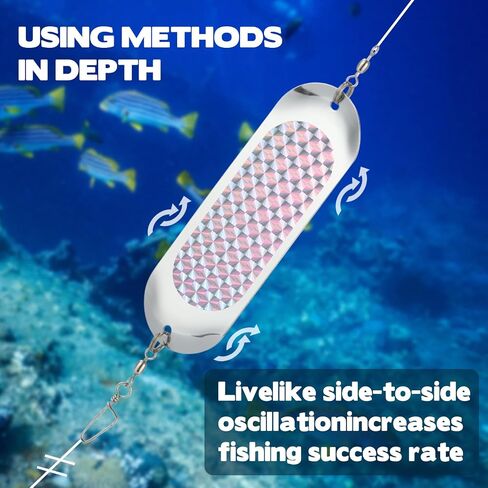 Rainmae 3 PCS Kokanee Dodger Fishing Dodgers ، 4.5 بوصة عاكس الطعم المتصيد. in Saudi Arabia