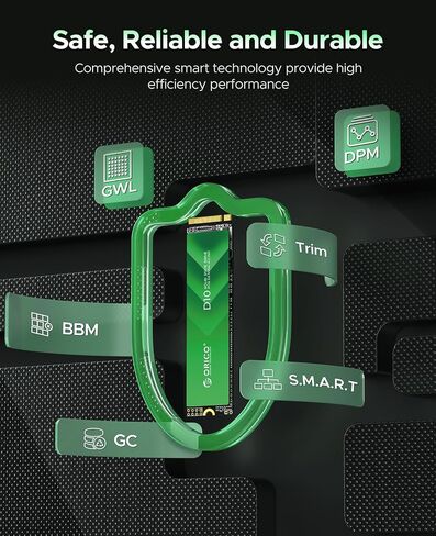 ORICO D10 256GB M.2 NVMe SSD M.2 NVMe SSD Enclosure M2PV Bundle in Saudi Arabia