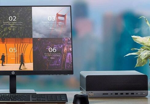 HP Elitedesk 705 G4 SFF PC Computer ، AMD Ryzen 3 2200G 3،2GHz ، RAM 16GB ، 512GB SSD ، Windows 11 PRO ، MOUSE MOUSE ، USB WIFI+BT (متجدد) in Kuwait
