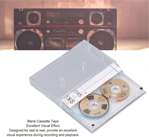 Blank Cassette Tapes: 46min Reel to Reel Cassette Music Tapes, Low Noise high Output for Music Recording DIY (goodstumblerRP3ELXD5-13) in Saudi Arabia