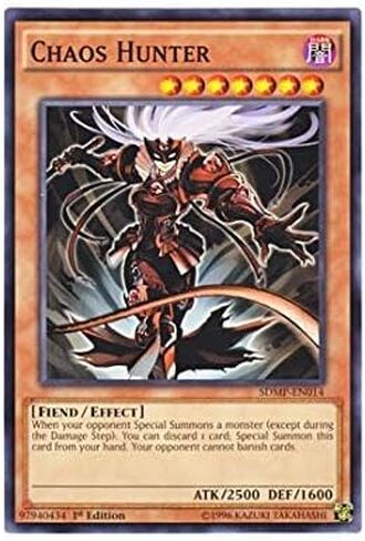 يو جي- أوه! النسخة الإنجليزية SDMP-EN 014 Chaos Hunter Chaos Hunter (Normal) 1st Edition in Kuwait