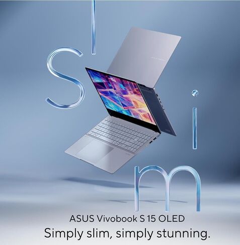 ASUS Vivobook S 15.6" 3K OLED 120Hz Copilot+ AI Laptop, Intel Core Ultra 7-155H Evo, Wi-Fi 6E, FHD Webcam, Thunderbolt 4, win11, w/Mouse (16GB RAM | 2TB SSD) in Saudi Arabia