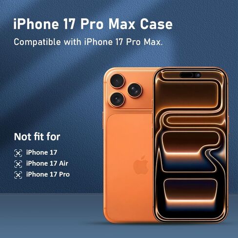 Compatible with Apple iPhone 17 Pro Max Case, Ultra [Slim Thin] Flexible Clear TPU Phone Case for Apple iPhone 17 Pro Max Gel Rubber Soft Skin Silicone Protective Case,Transparent in Saudi Arabia